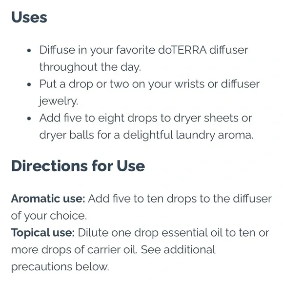 Malama Nurturing Blend โ DoTERRA - 15ml - Picture 8 of 13